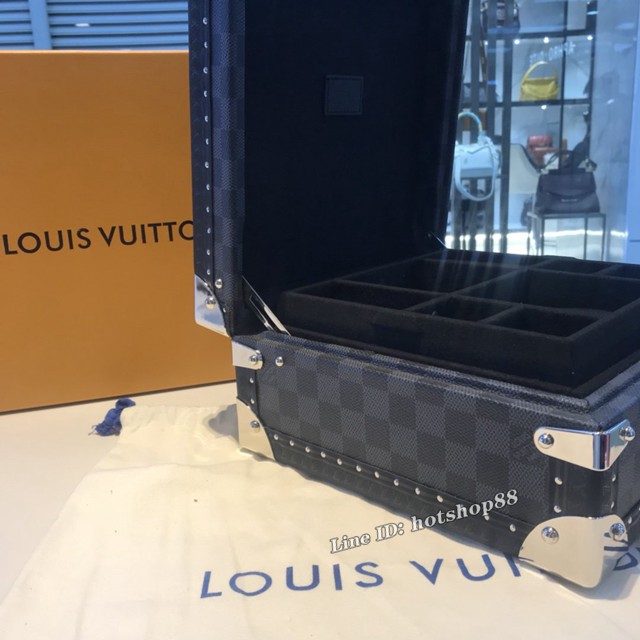 LOUIS VUITTON路易威登珠寶盒 LV棋盤格飾品盒 gdx1105